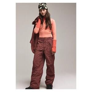 NEW Free People Shred It Water-Resistant Cargo Pocket Ski Pants S